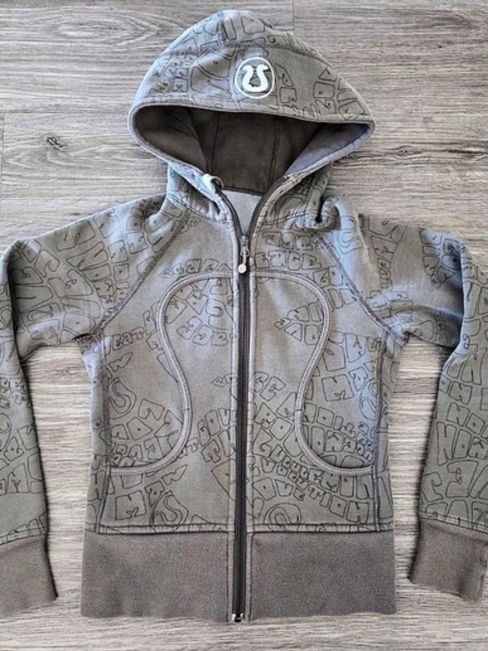 Lululemon Peace/Love Scuba Hoodie